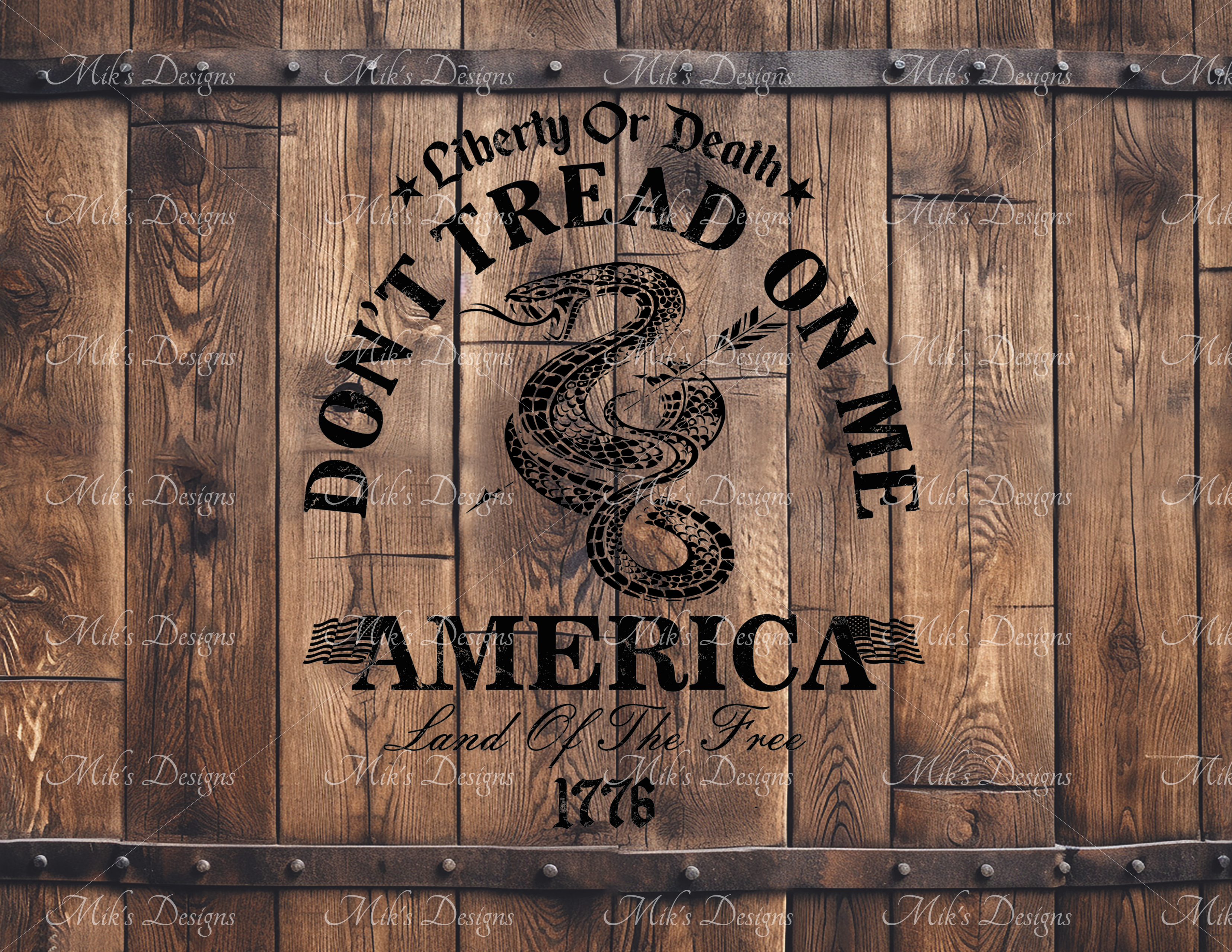 Don't-Tread-On-Me-Tumbler-Wrap