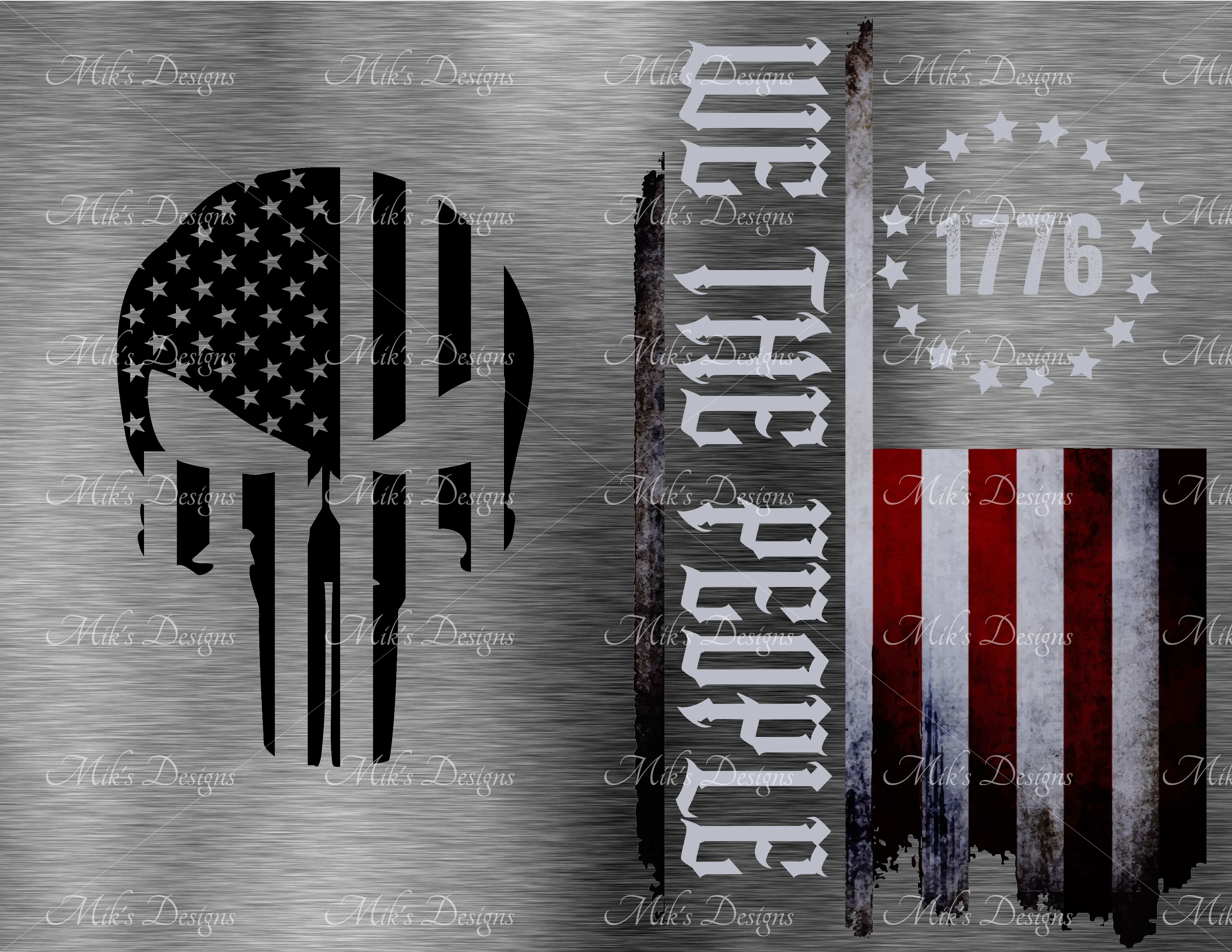 1776-Skull-Tumbler-Wrap