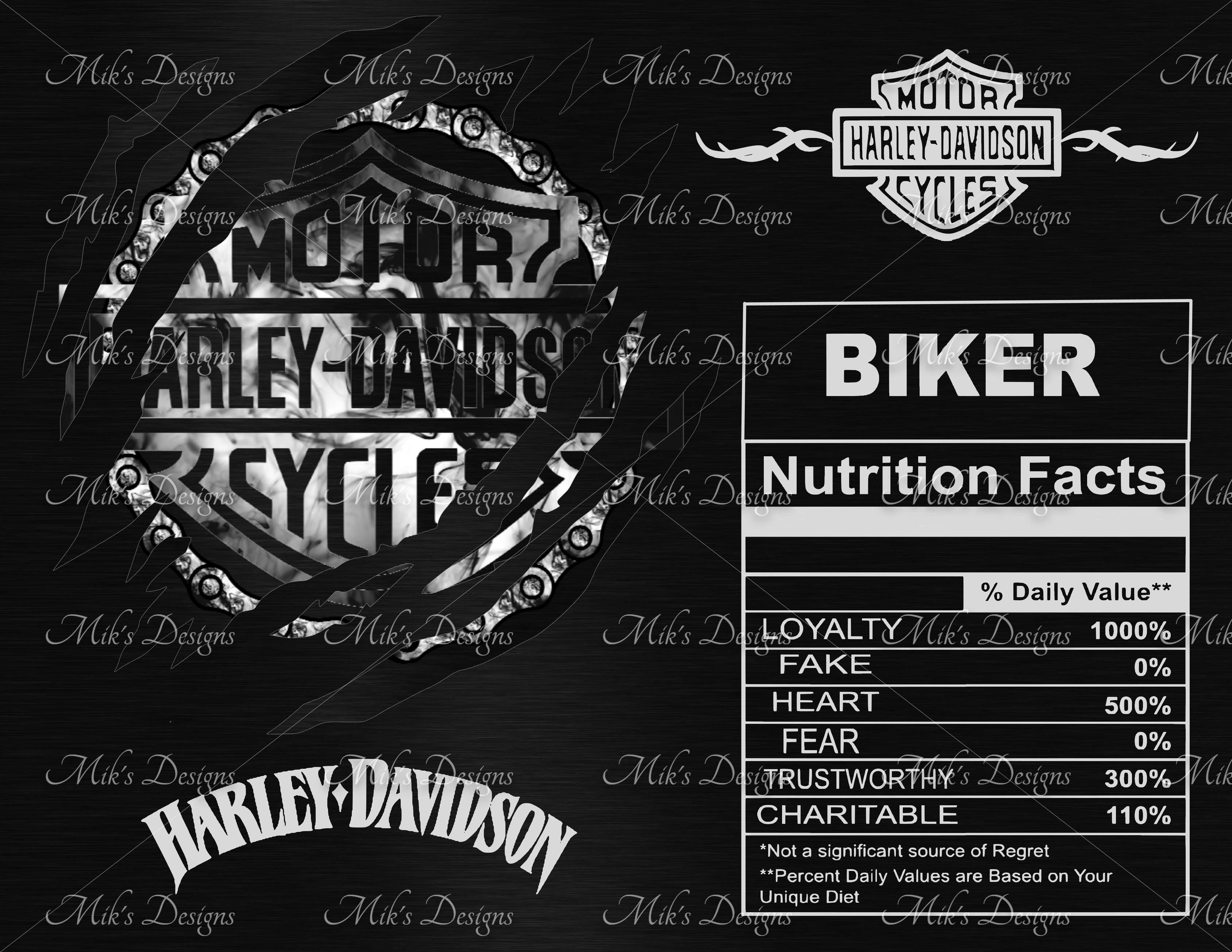 Harley Tumbler Wrap